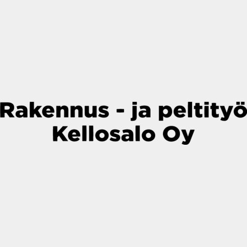 Rakennus- ja peltityö Kellosalo Oy logo Thumbnail