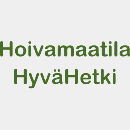 hoivamaatila hyv hetki Thumbnail